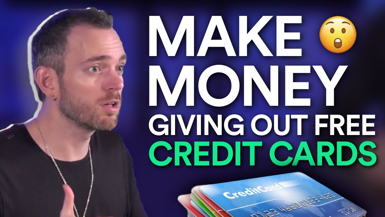I Made 6 Figures Giving Away FREE Credit Cards?! (BEST METHOD FOR MAKING MONEY FROM HOME)