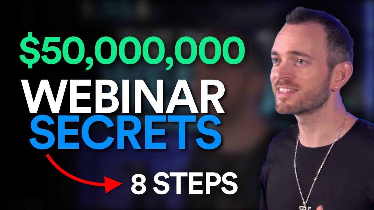 8 Steps to the PERFECT Webinar (THIS DID $50M+ IN SALES)